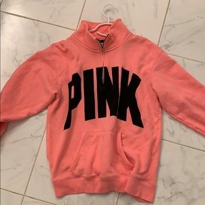 Pink quarter zip!